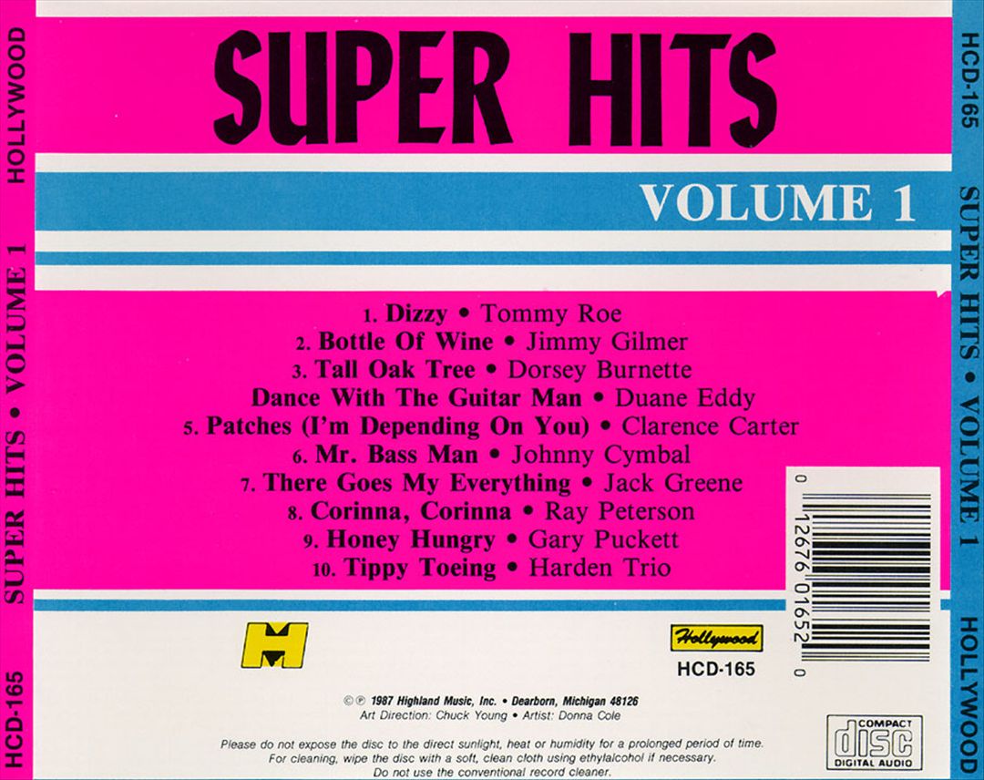 Super Hits, Vol. 1 [Hollywood] cover art