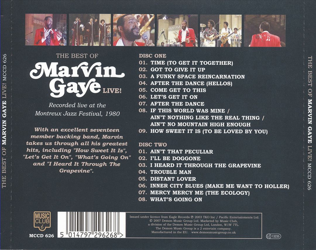 Live in Montreux 1980 cover art