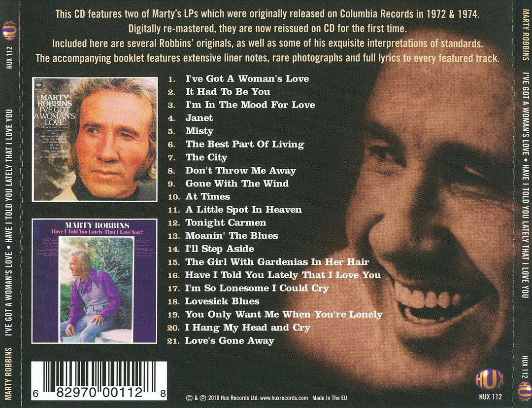 I've Got a Woman's Love/Have I Told You Lately That I Love You cover art