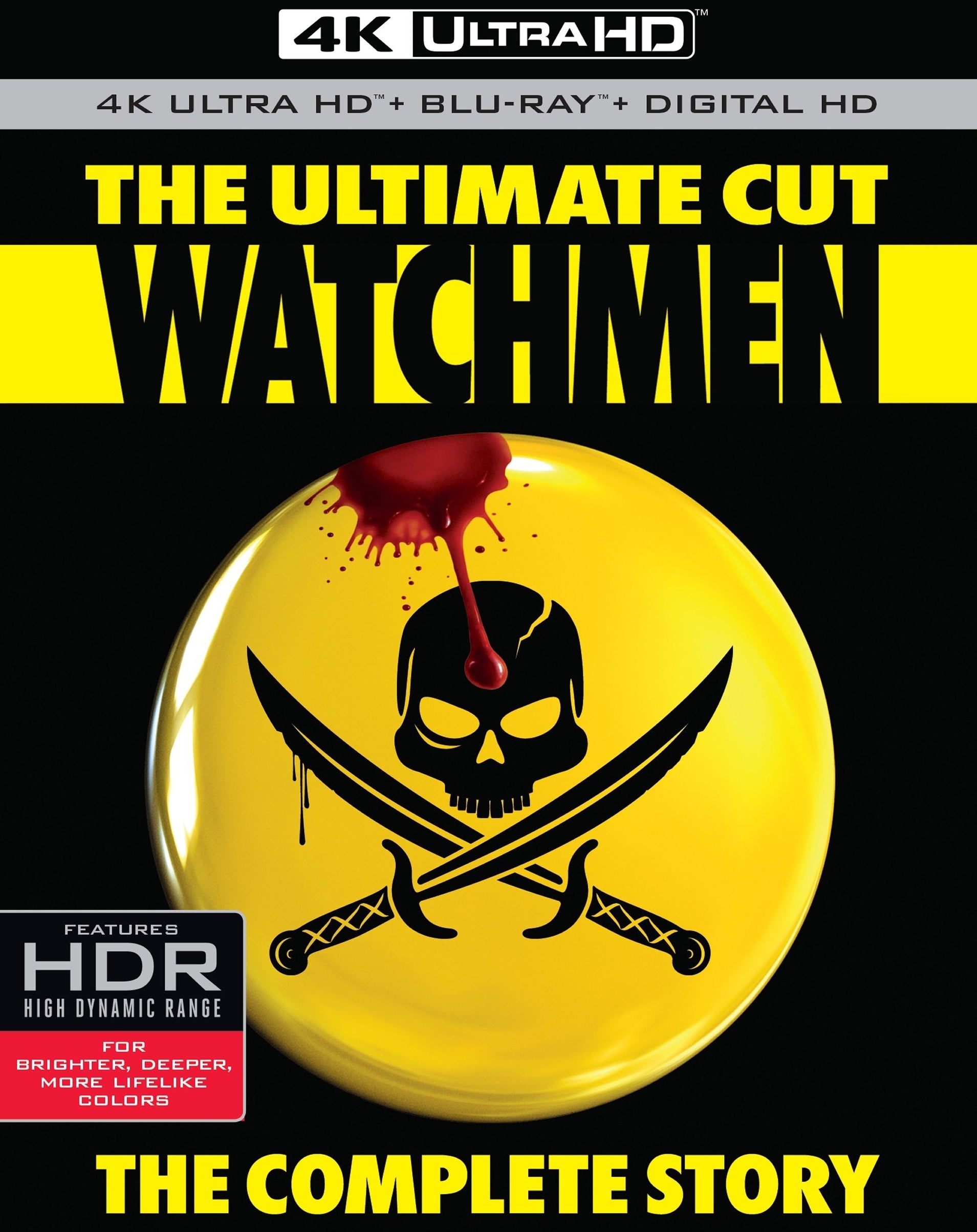 Watchmen [The Ultimate Cut] [4K Ultra HD Blu-ray/Blu-ray] cover art