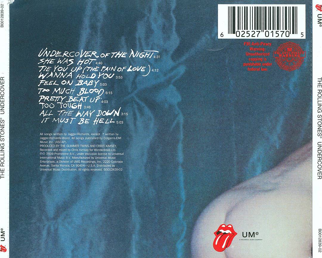 Undercover cover art