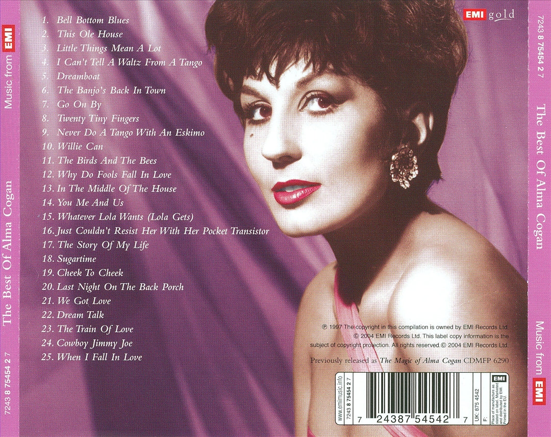 Best of Alma Cogan cover art