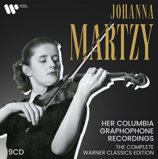 Johanna Martzy: Her Columbia Graphophone Recordings - The Complete Warner Classics Edition cover art