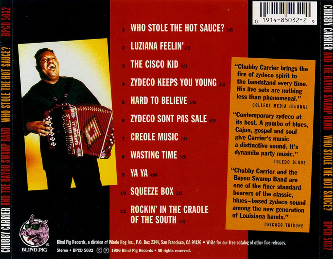 Who Stole the Hot Sauce? cover art