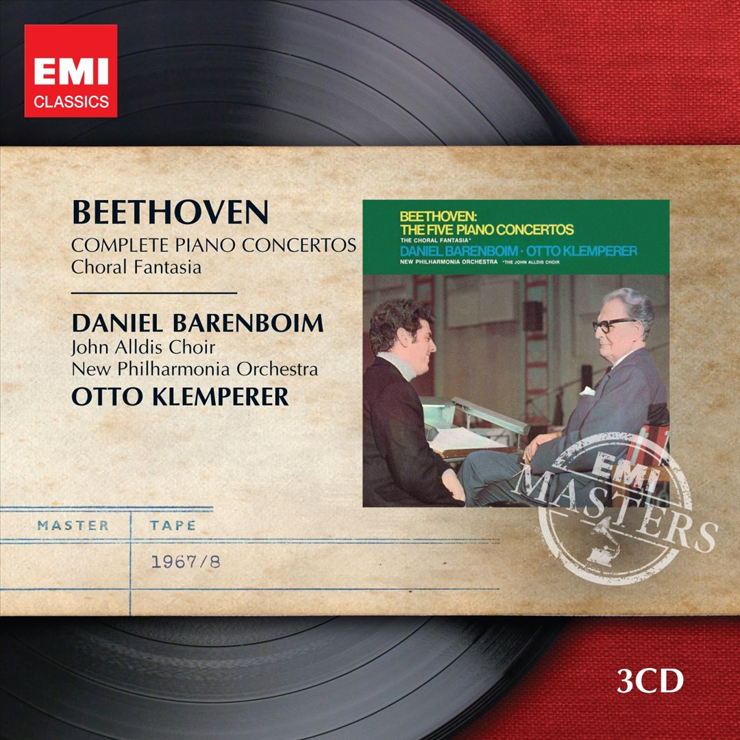 Beethoven: Complete Piano Concertos; Choral Fantasia cover art