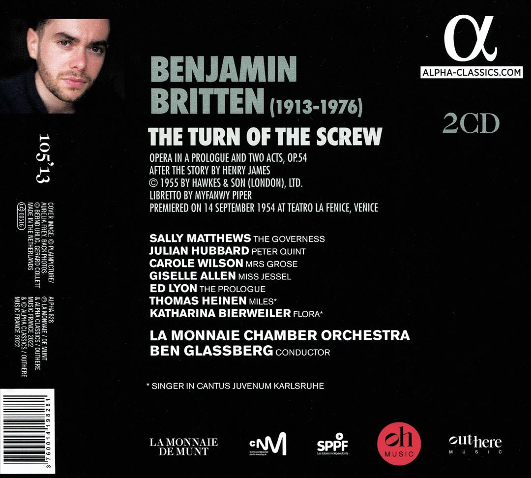 Britten: The Turn of the Screw cover art