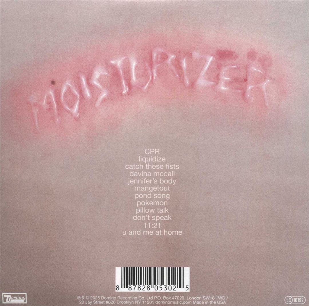 Moisturizer cover art