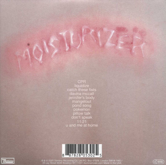 Moisturizer cover art