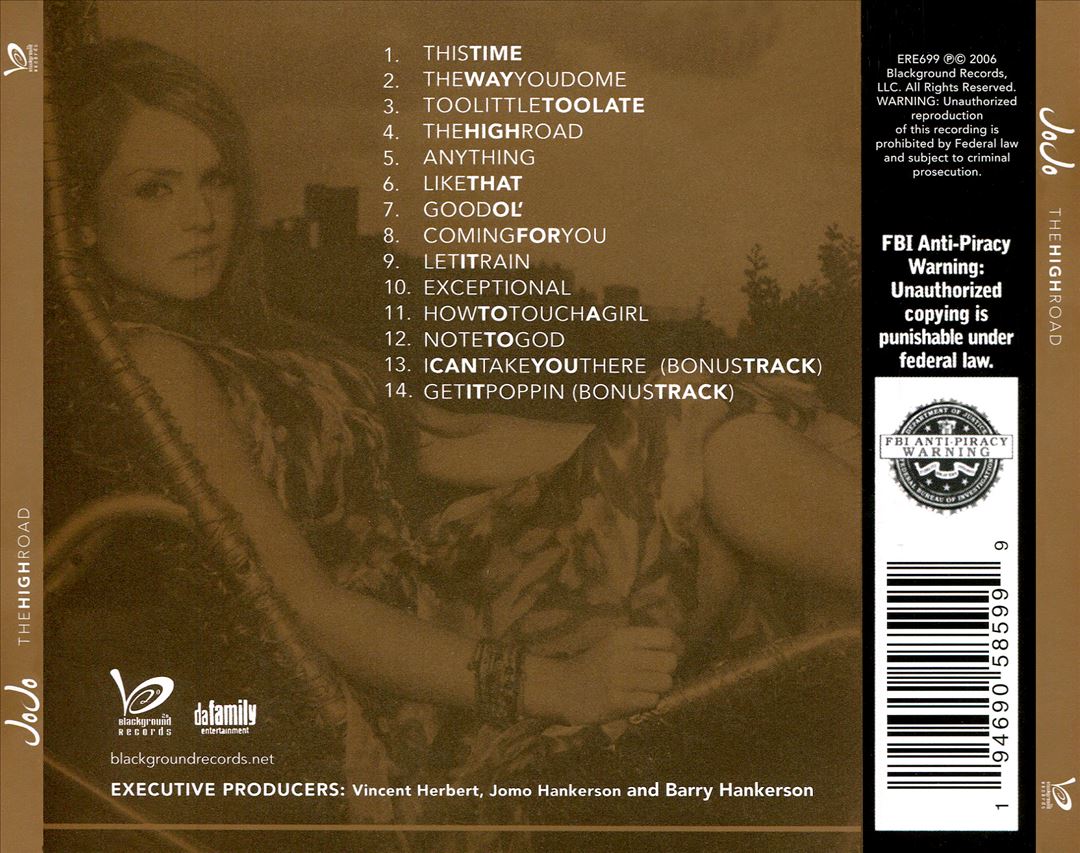 High Road cover art