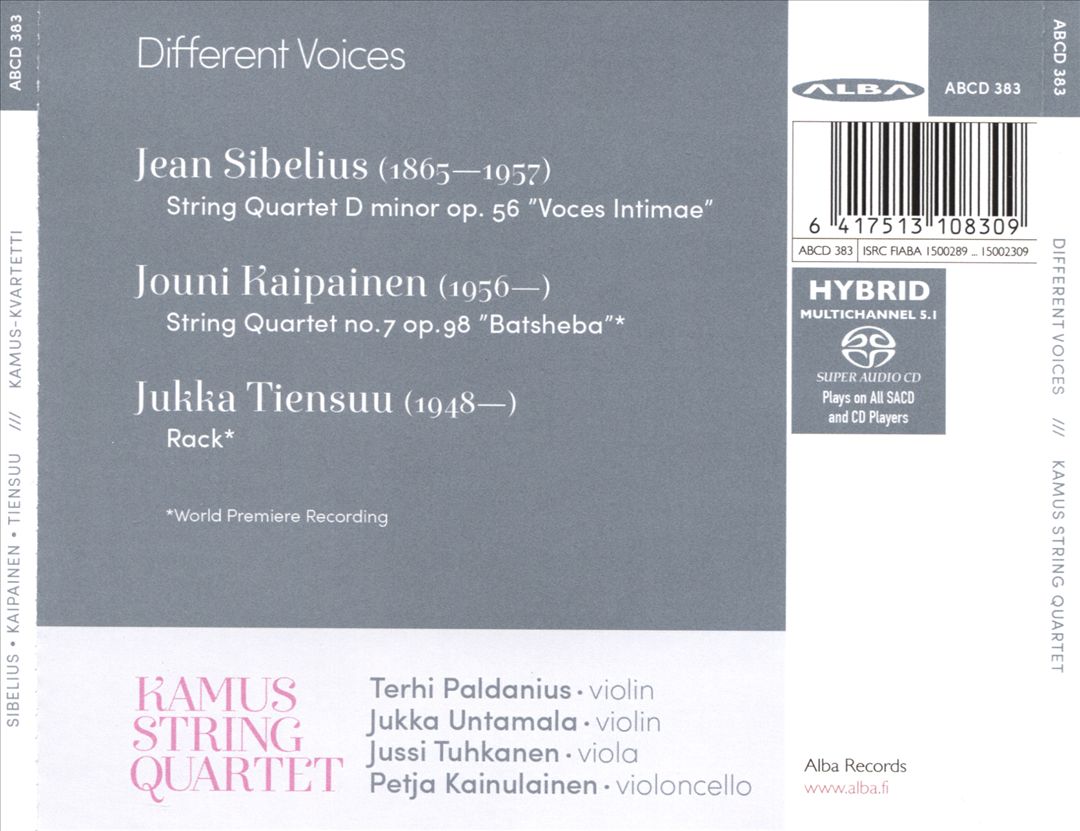 Different Voices cover art