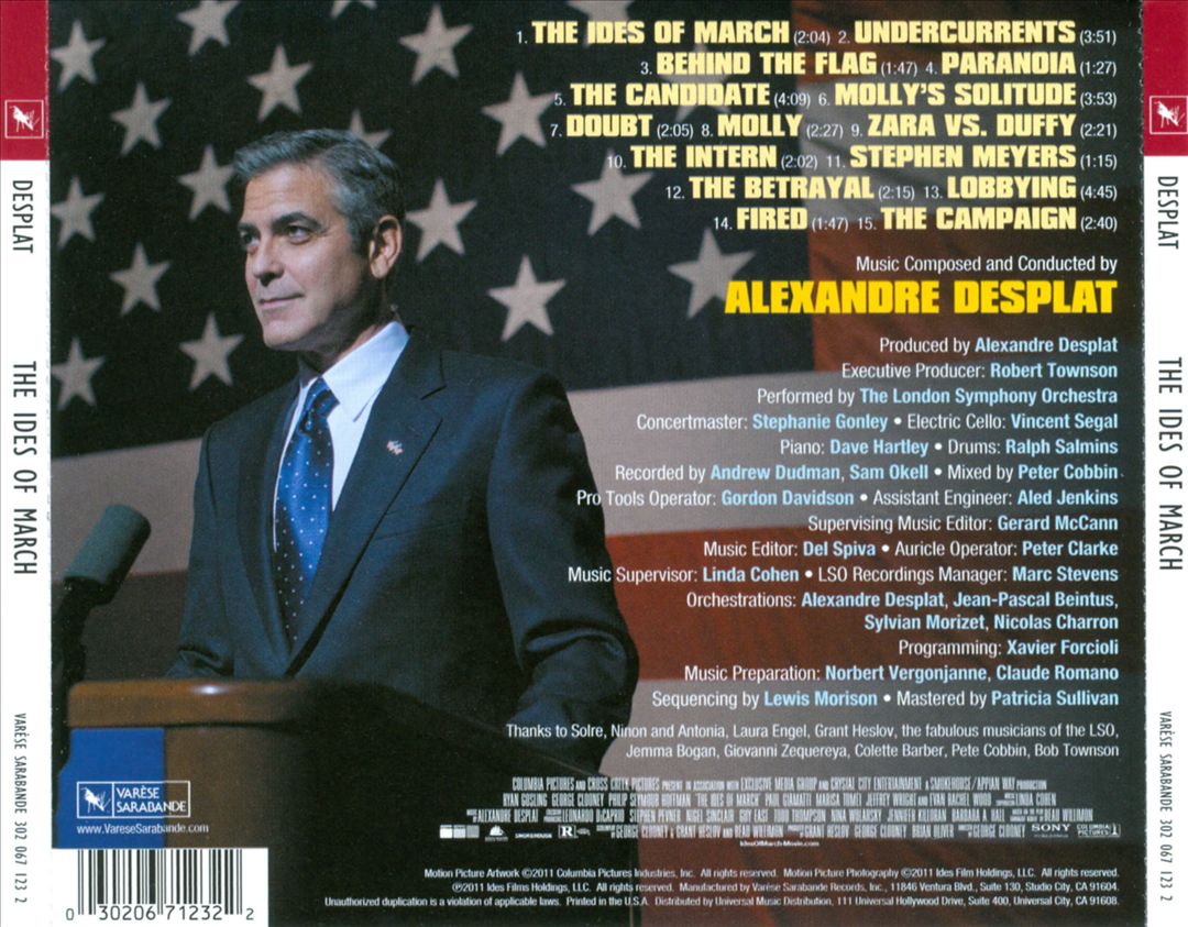 The Ides of March [Original Score] cover art