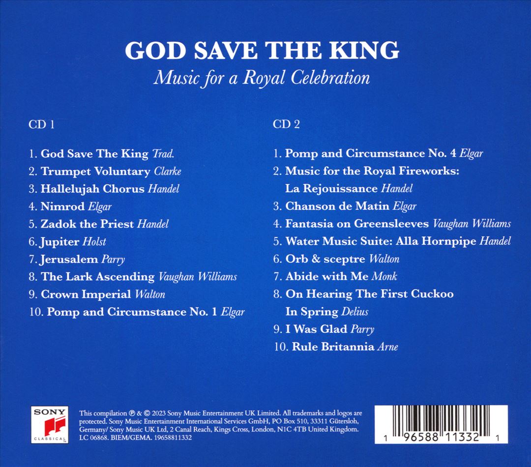 God Save the King: Music for a Royal Coronation cover art