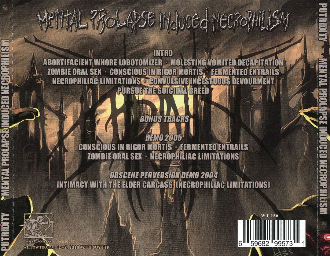 Mental Prolapse Induced Necrophilism cover art