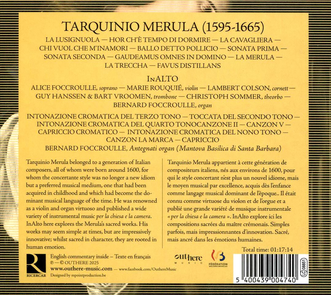 Tarquinio Merula: Concerti spirituali cover art
