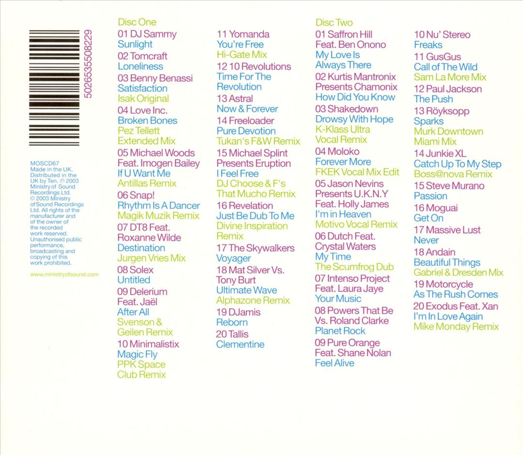 Clubber's Guide Summer 2003 cover art