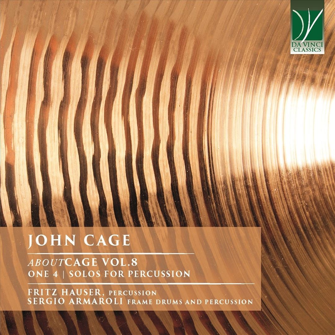 John Cage: AboutCage, Vol. 8 - One 4; Solos for Percussion cover art