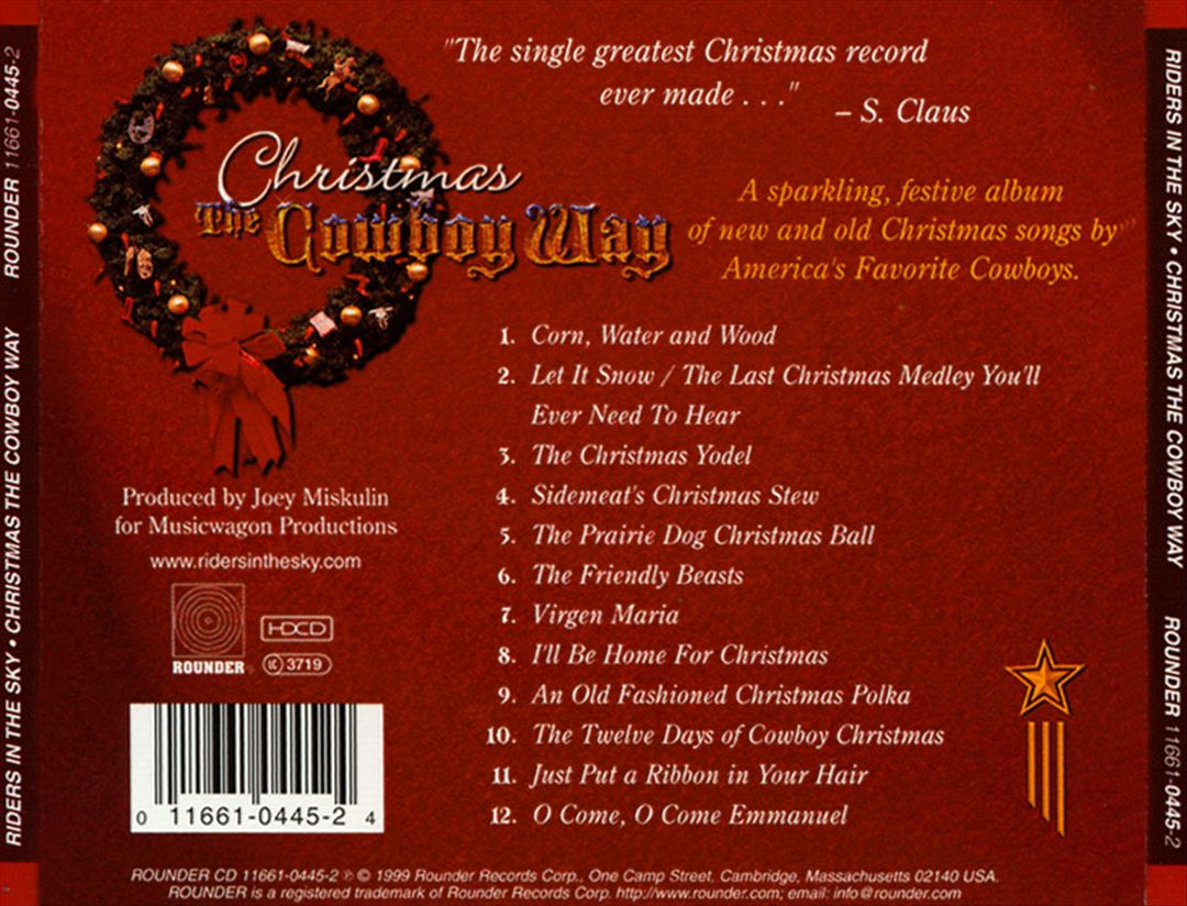 Christmas the Cowboy Way cover art