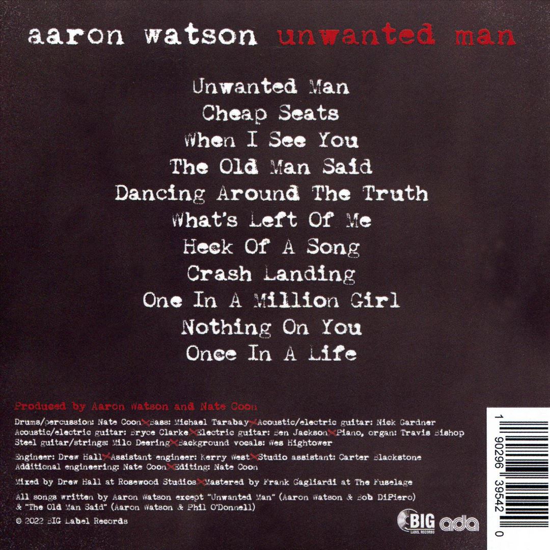 Unwanted Man cover art