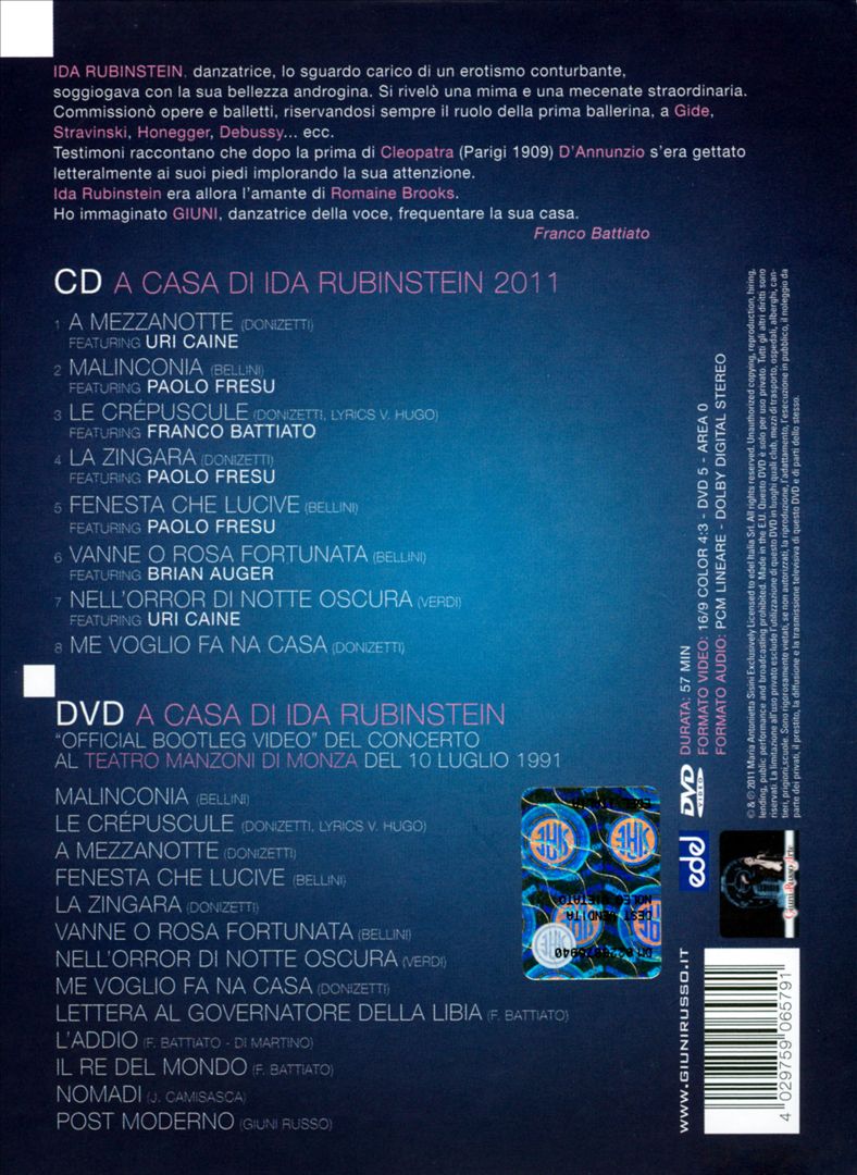 A Casa di Ida Rubinstein 2011  cover art