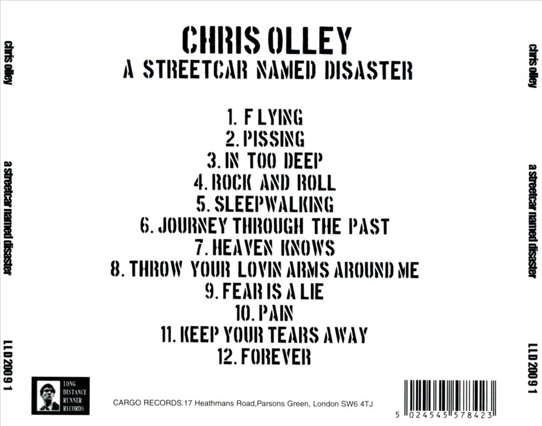 Streetcar Named Disaster cover art