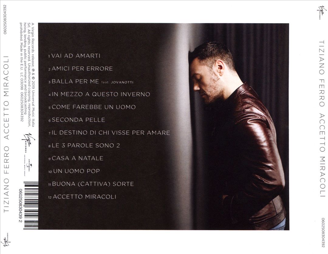 Accetto Miracoli cover art