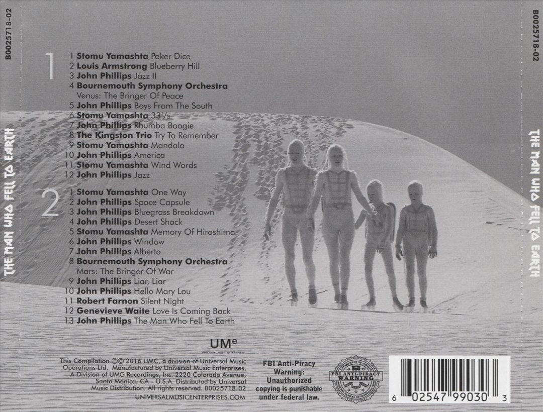 Man Who Fell to Earth [Original Motion Picture Soundtrack] cover art