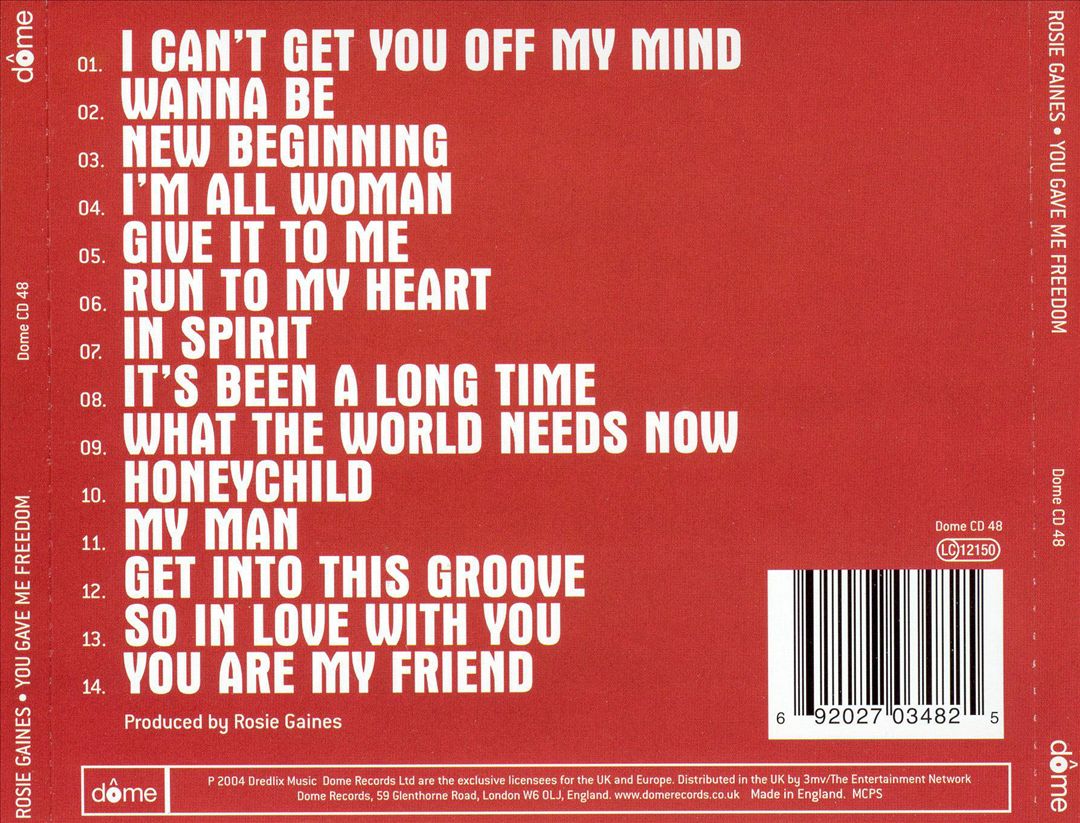 You Gave Me Freedom cover art