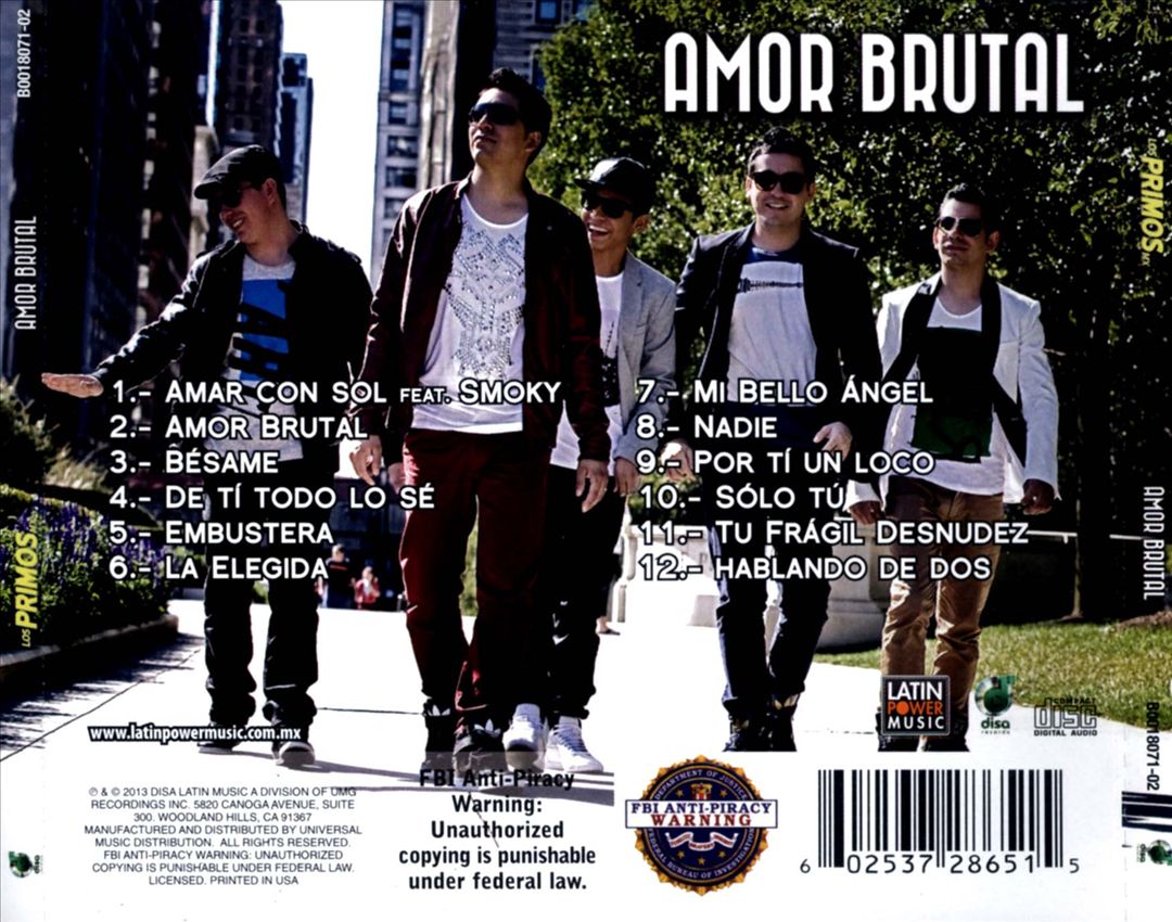 Amor Brutal cover art