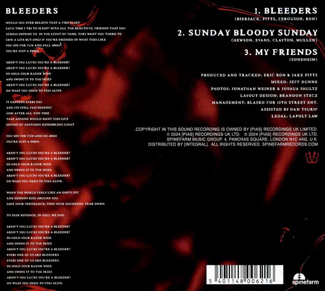 Bleeders cover art