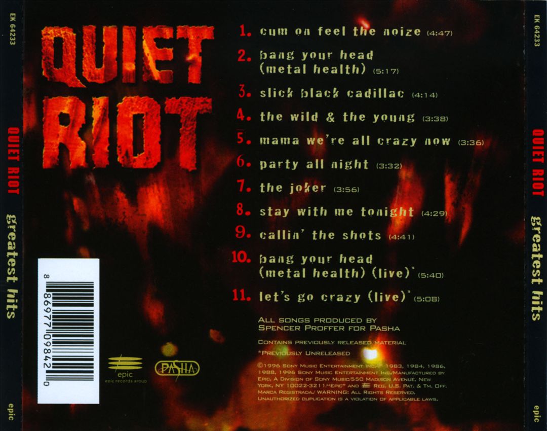 Greatest Hits cover art