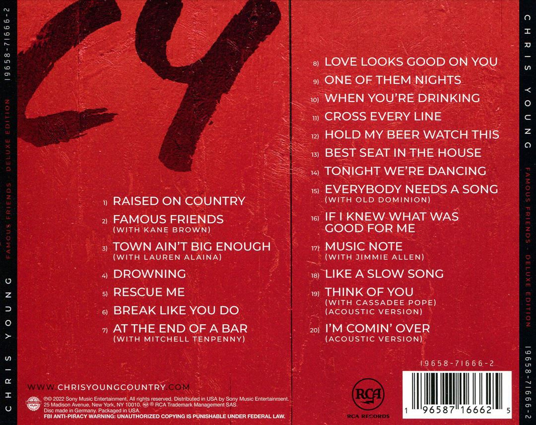 Famous Friends cover art