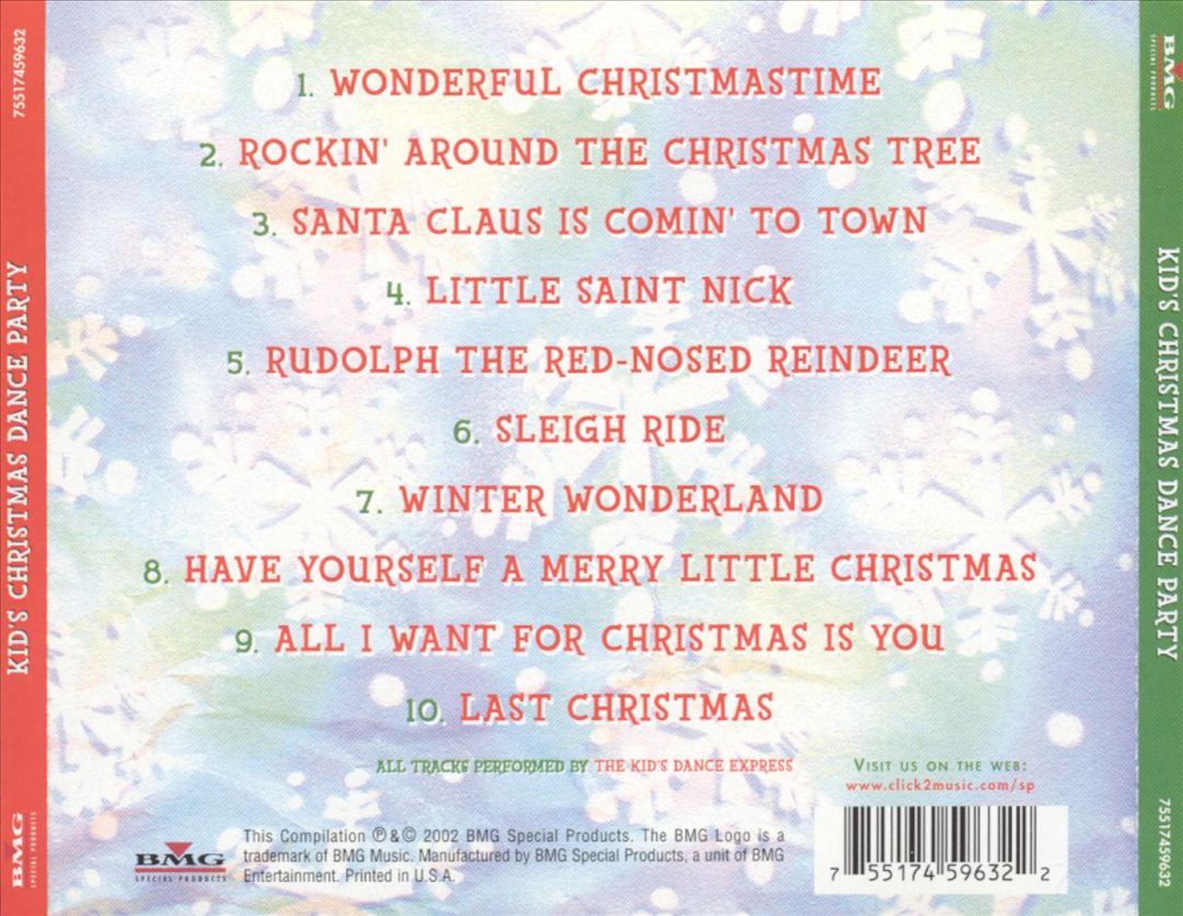Kid's Dance Express: Kid's Christmas Dance Party cover art