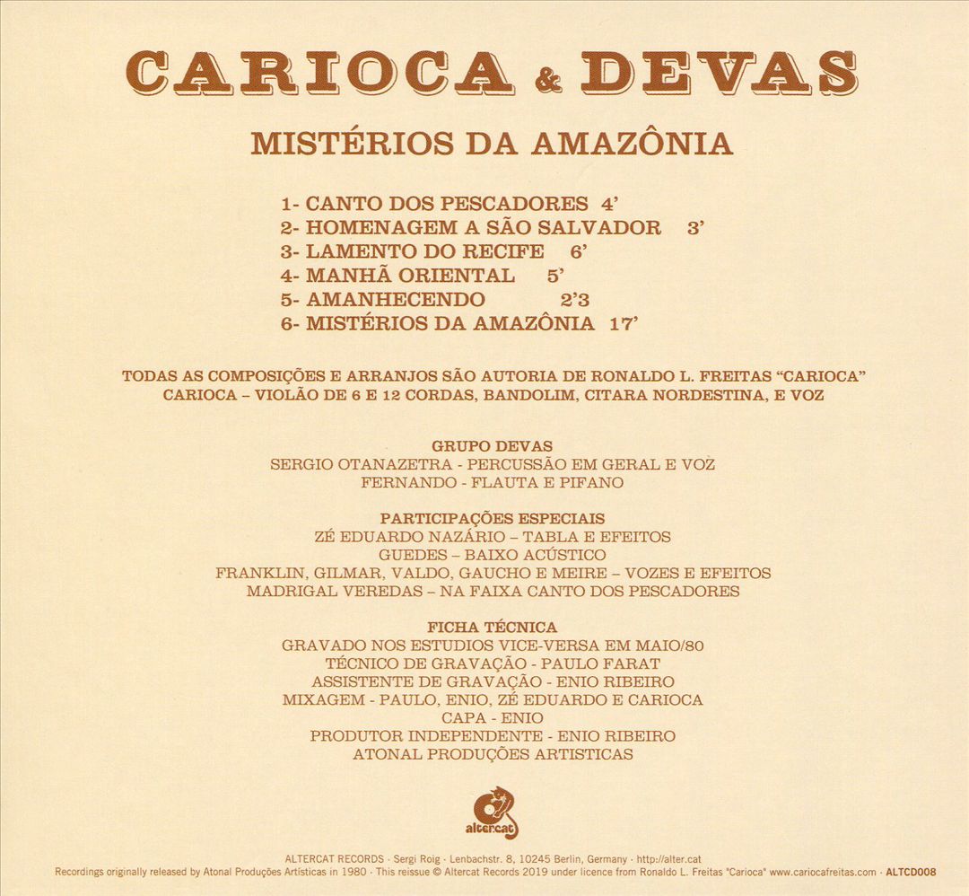 Misterios da Amazonia cover art