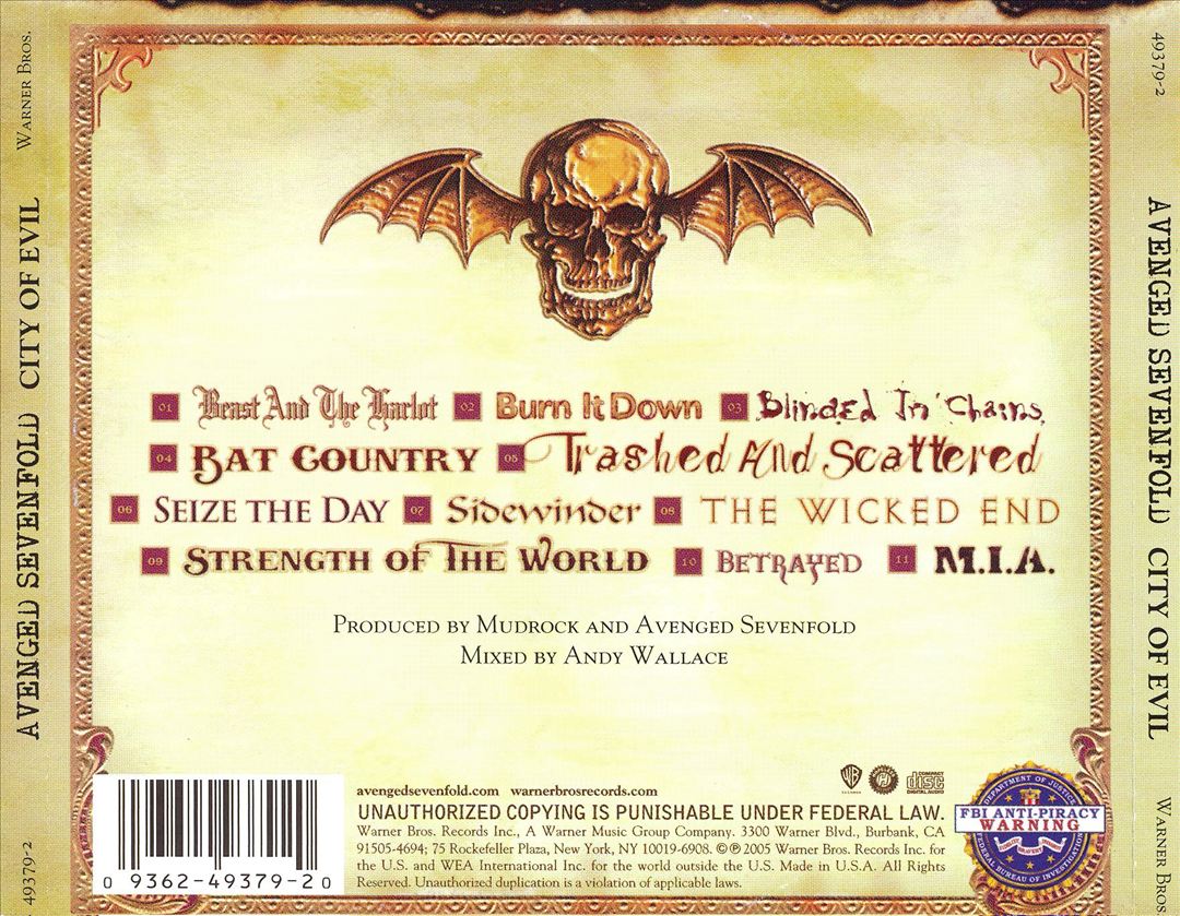 City of Evil [Clean] cover art