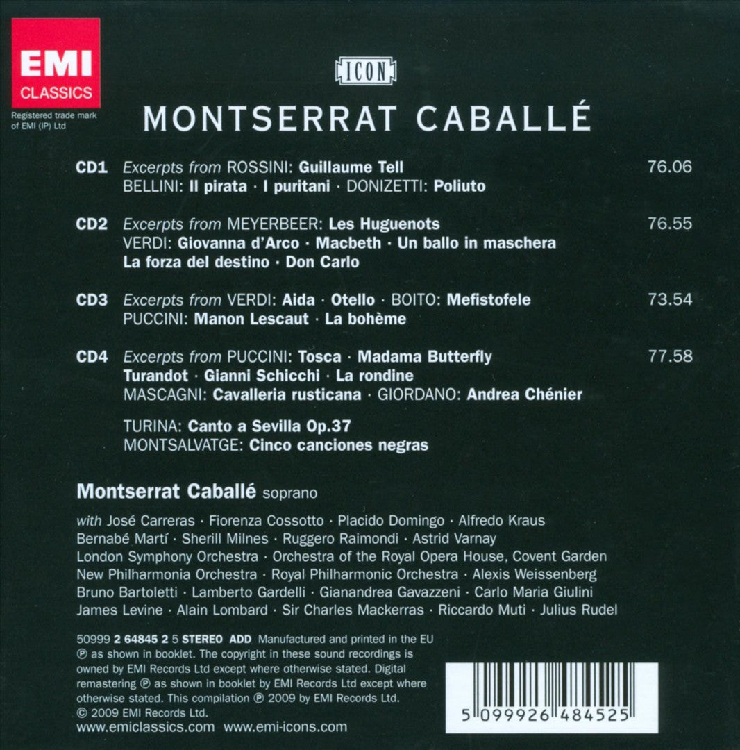 Icon: Montserrat Caballé cover art