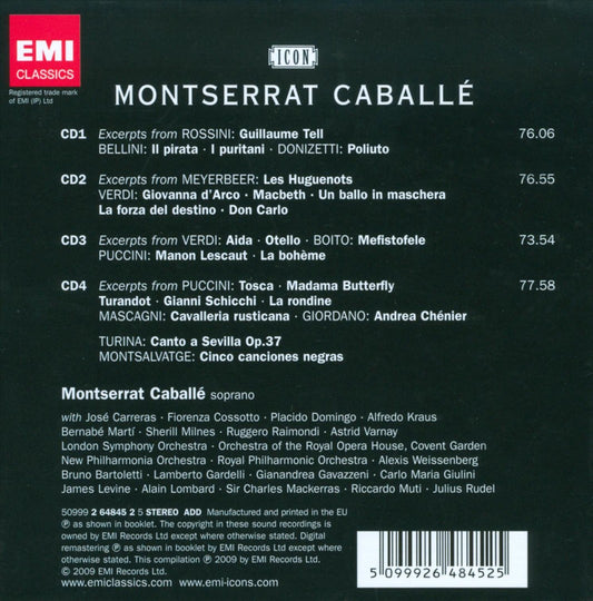 Icon: Montserrat Caballé cover art