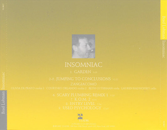 Insomniac cover art