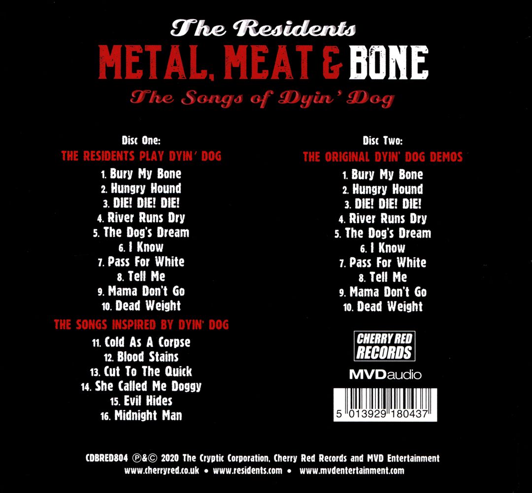 It's Metal, Meat & Bone: The Songs of Dyin' Dog cover art