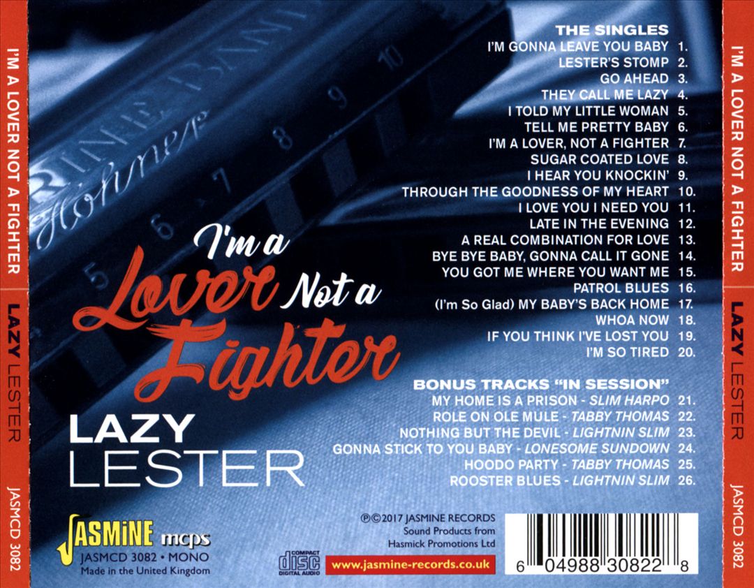I'm a Lover Not a Fighter cover art