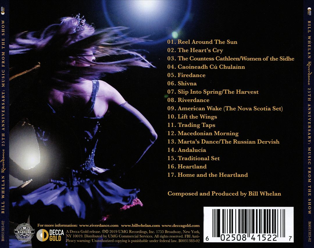 Riverdance: 25th Annivesary - Music from the Show [2019 Recording] cover art