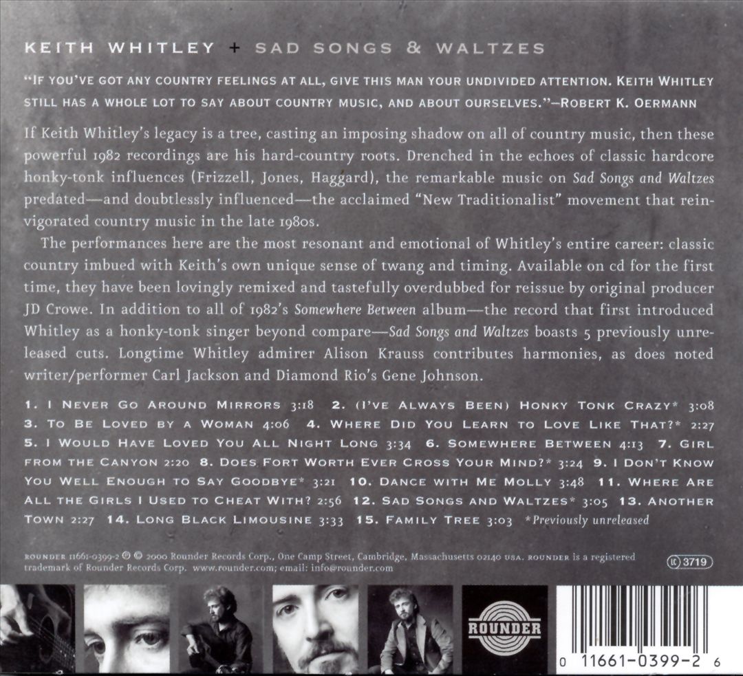 Sad Songs & Waltzes cover art