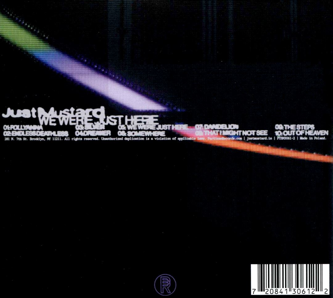 WE WERE JUST HERE cover art