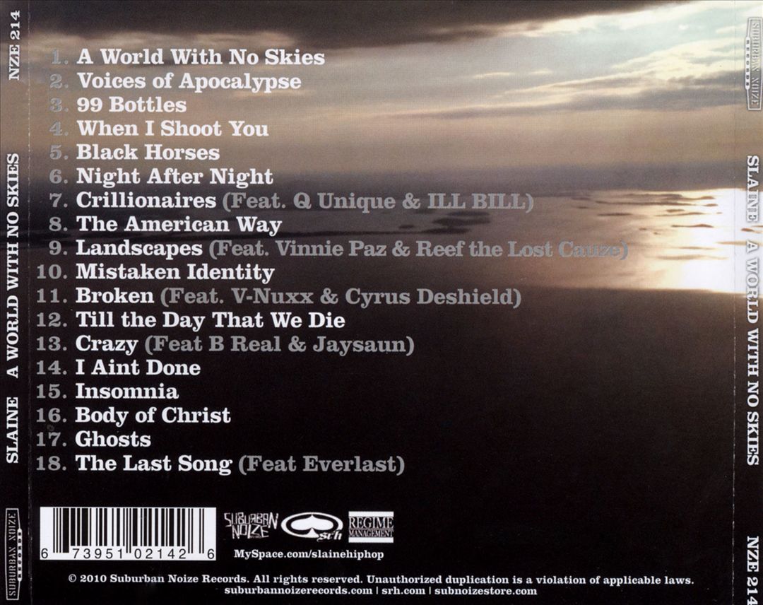 World with No Skies cover art