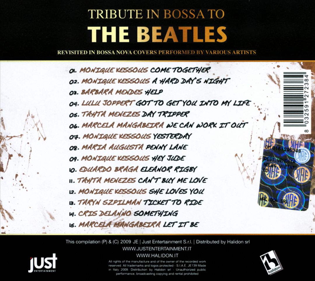 Tribute in Bossa to the Beatles cover art
