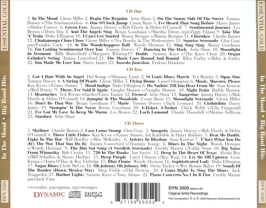 In The Mood: Big Band Hits cover art