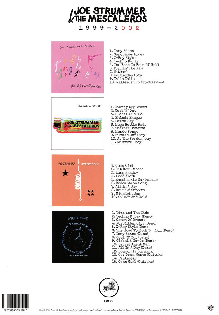 Joe Strummer 002: The Mescaleros Years  cover art