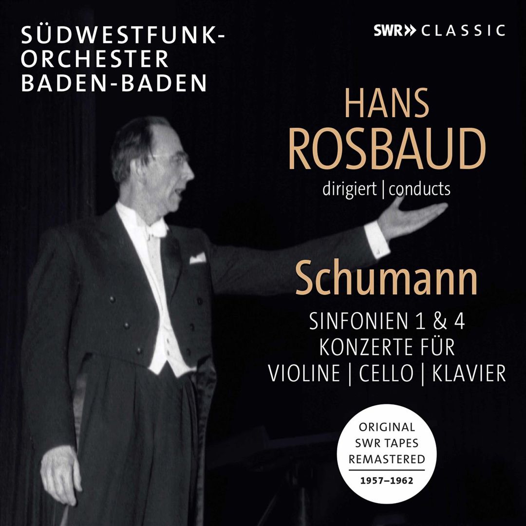 Rosbaud Conducts Schumann cover art