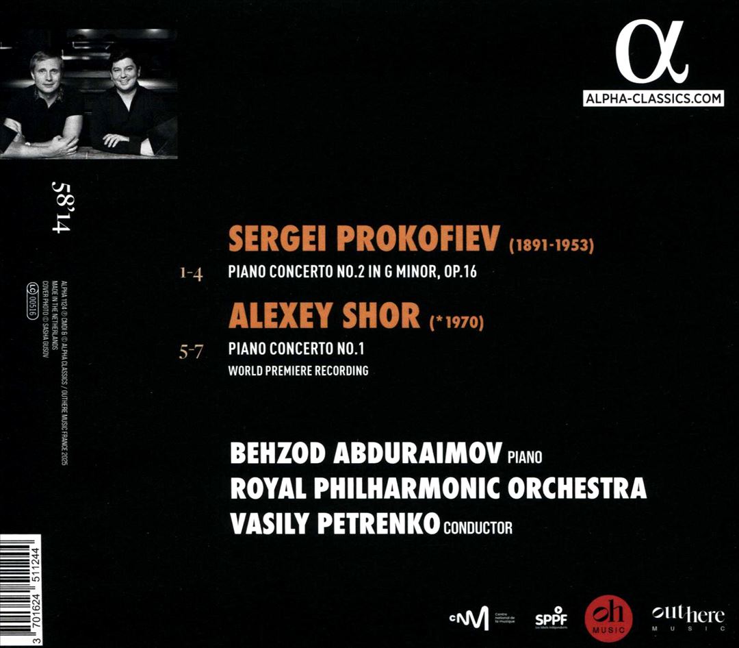 Prokofiev, Shor cover art