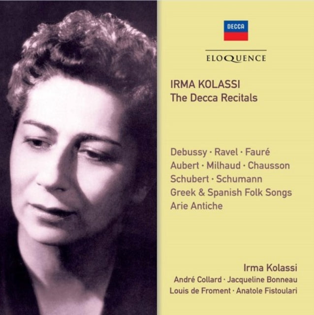Irma Kolassi: The Decca Recitals cover art
