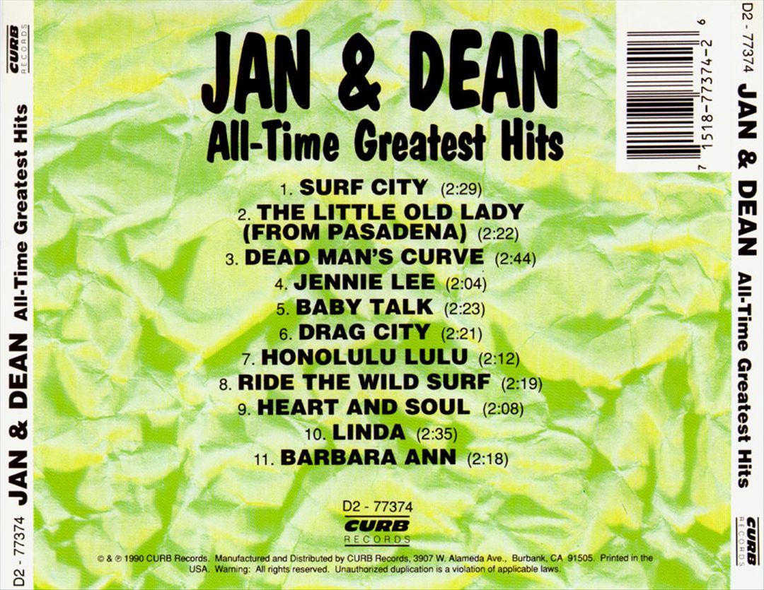 All-Time Greatest Hits cover art